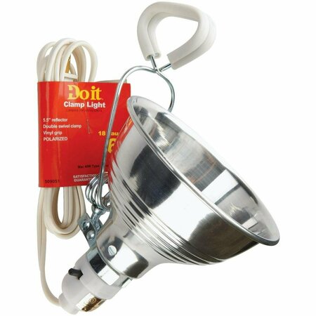 ALL-SOURCE 60W 5-1/2 In. Utility Clamp Lamp 509051